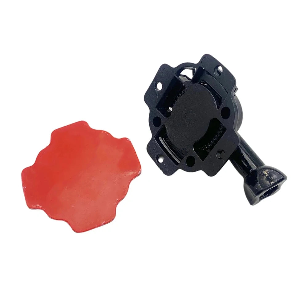 360° Rotating Helmet Mount with 3M Adhesive for GoPro & Action Cams