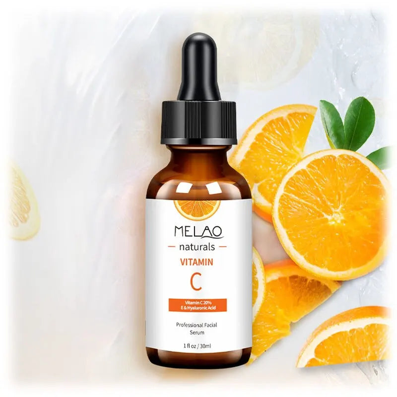 MELAO Vitamin C Face Serum 30ml | Brightening & Hyaluronic Acid