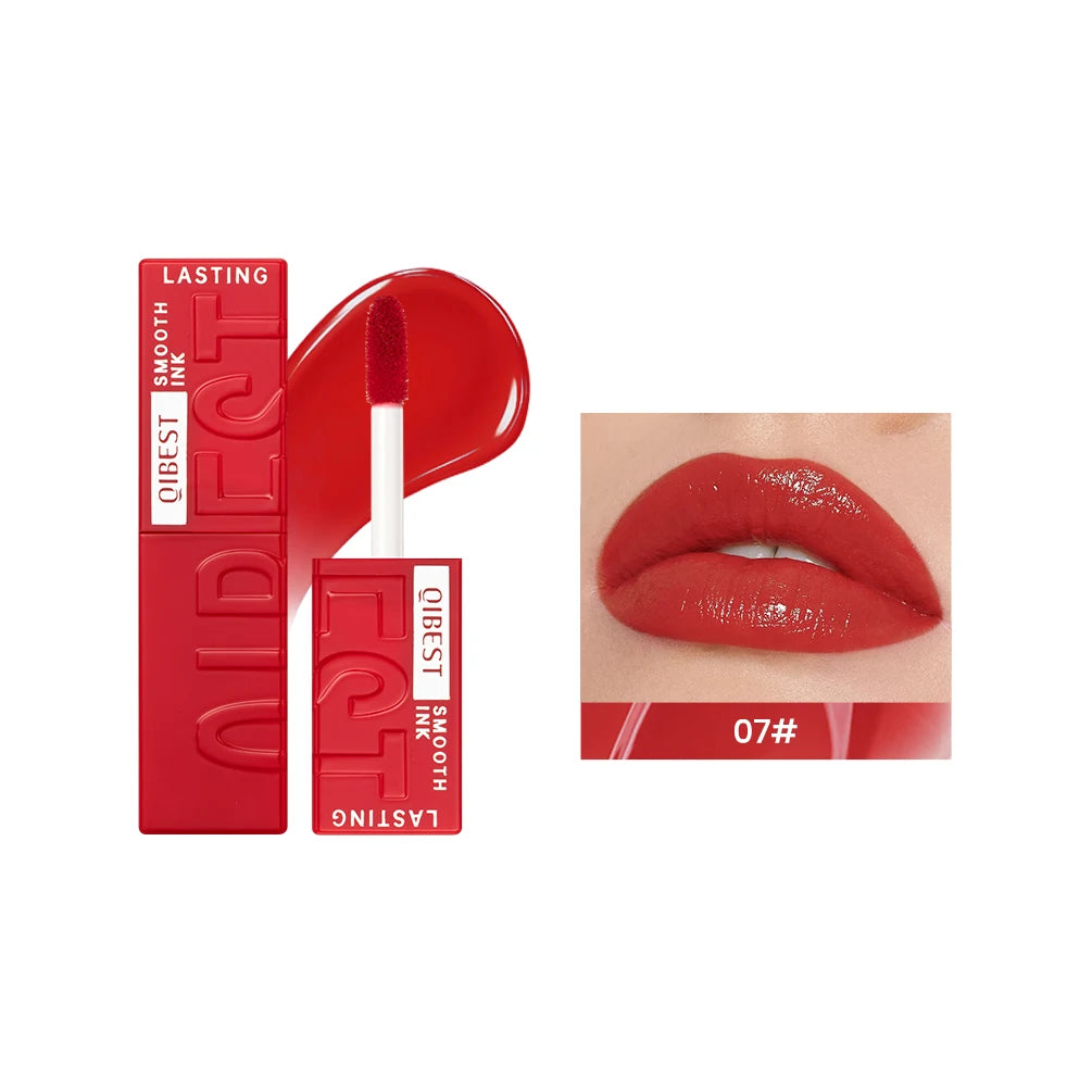 QIBEST Mirror Watery Lip Glaze – Glossy Long-Lasting Lip Gloss