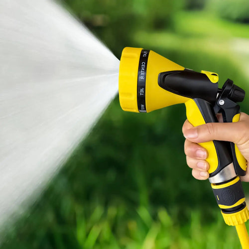 Garden Water Gun Sprinkler nozzle Adjustable Garden High-Pressure Car Washing Water Gun for Car Washing And Pet Cleaning Tools Oasis Select