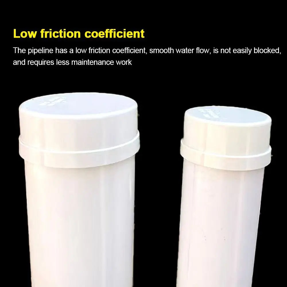 PVC Pipe End Cap 50–200mm | Water Stop Insert Plug for Irrigation