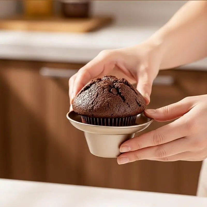 Non-Stick Mushroom-Shaped Muffin Pan High-Grade Carbon Steel Creates A High-Rise Shape Makes Sponge Cake Cupcakes Oasis Select