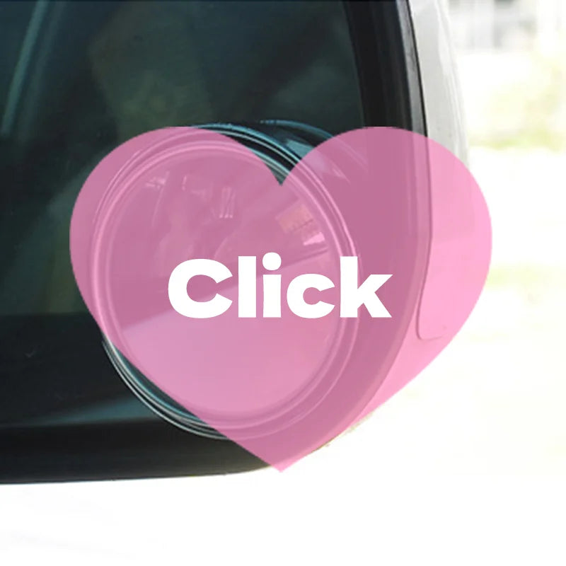 2PCS 75MM 3R-036 Stick-on Convex Blind Spot Rearview Mirror With Adjustable Wide Angle Oasis Select