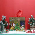 Christmas Non-Woven Gift Bag | Snowman & Xmas Tree Tote