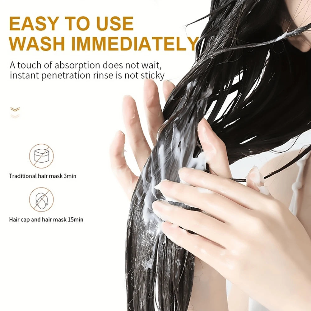 Keratin Collagen Hair Mask – Repair Dry Frizzy Damaged Hair Hair Treatment Mask Oasis Select