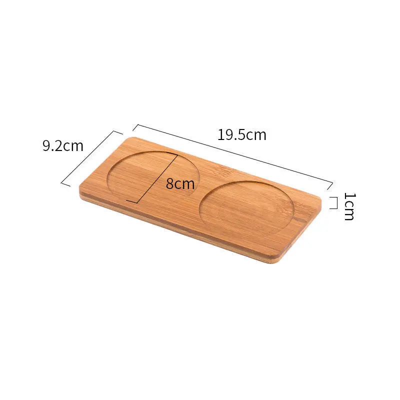 Wooden Soap Dispenser Tray Vanity Countertop Bottles Organizer Holder Round Square Candles Jewelry Storage Tray for Bathroom Oasis Select D 1