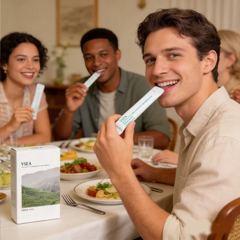 20-Pack Tea-Flavored Mouthwash | Fresh Breath & Gum Care