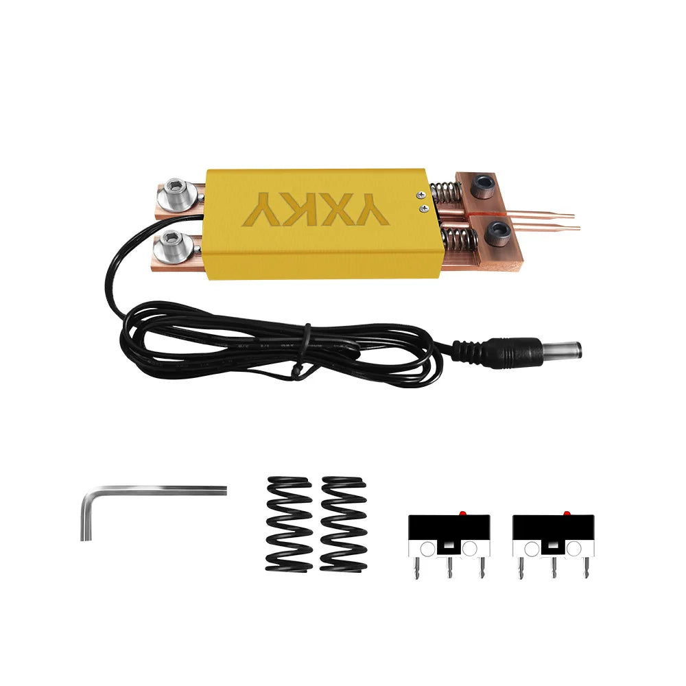 Spot Welding Pen Integrated Spot Welder Hand-held with Automatic Trigger For 18650 Battery Trigger Weld Mini Spot Weld Oasis Select Yellow