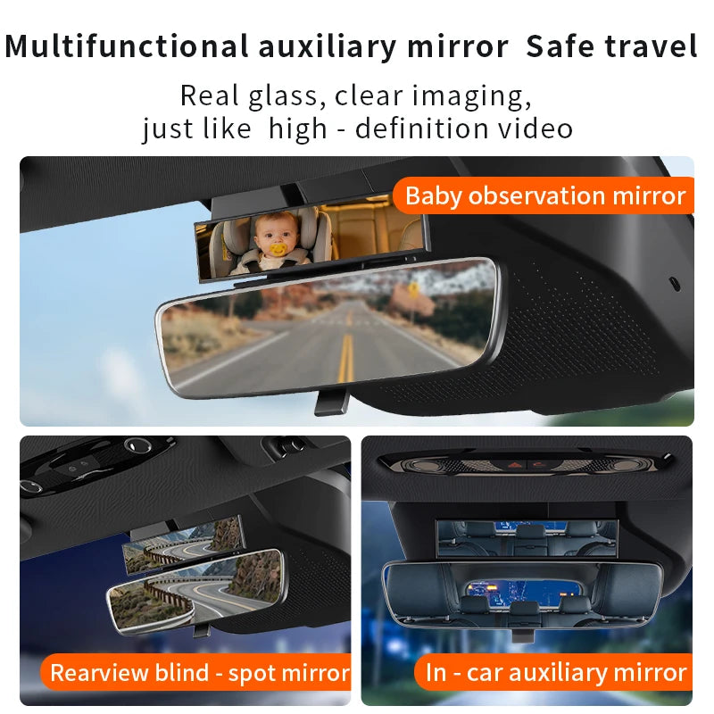 Car Baby Observation Mirror – Wide-Angle Blind Spot Auxiliary