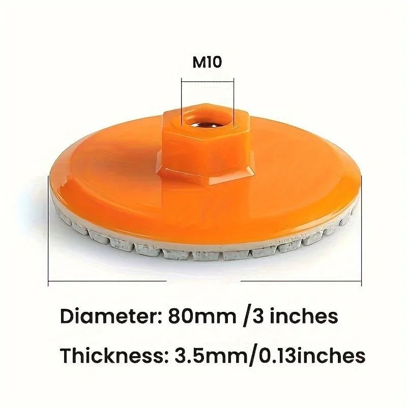 80mm Diamond Polishing Pads – Wet/Dry Buff Discs for Stone Diamond Polishing Pad Oasis Select