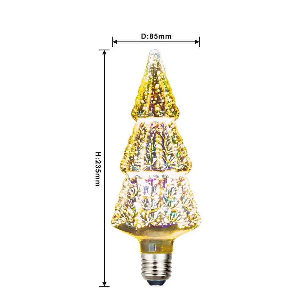 Vintage Heart Glass LED Atmosphere Bulb | Bar & Home Décor Decorative LED Bulb Oasis Select J