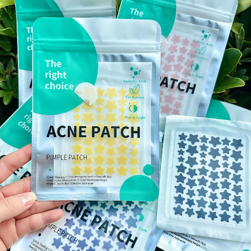 40/51pcs Star Colorful Invisible Pimple Patch Acne Removal Skin Care Stickers Concealer Face Spot Beauty Christmas Halloween Oasis Select