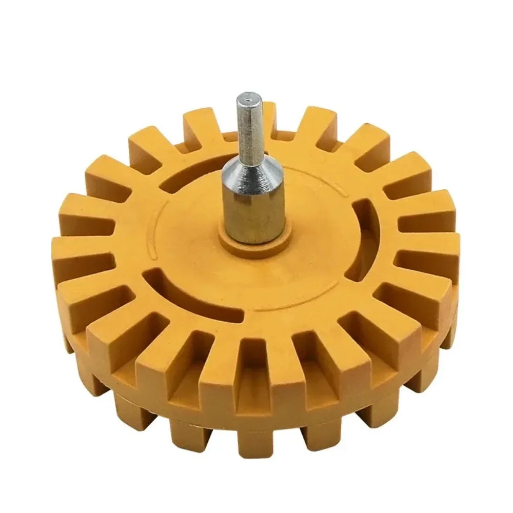 100mm 4 Inch Car Eraser Wheel Smooth Power Drill Adapter Decal Removal Paint Repair Rubber Effective Practical Quick Pinstripe Oasis Select