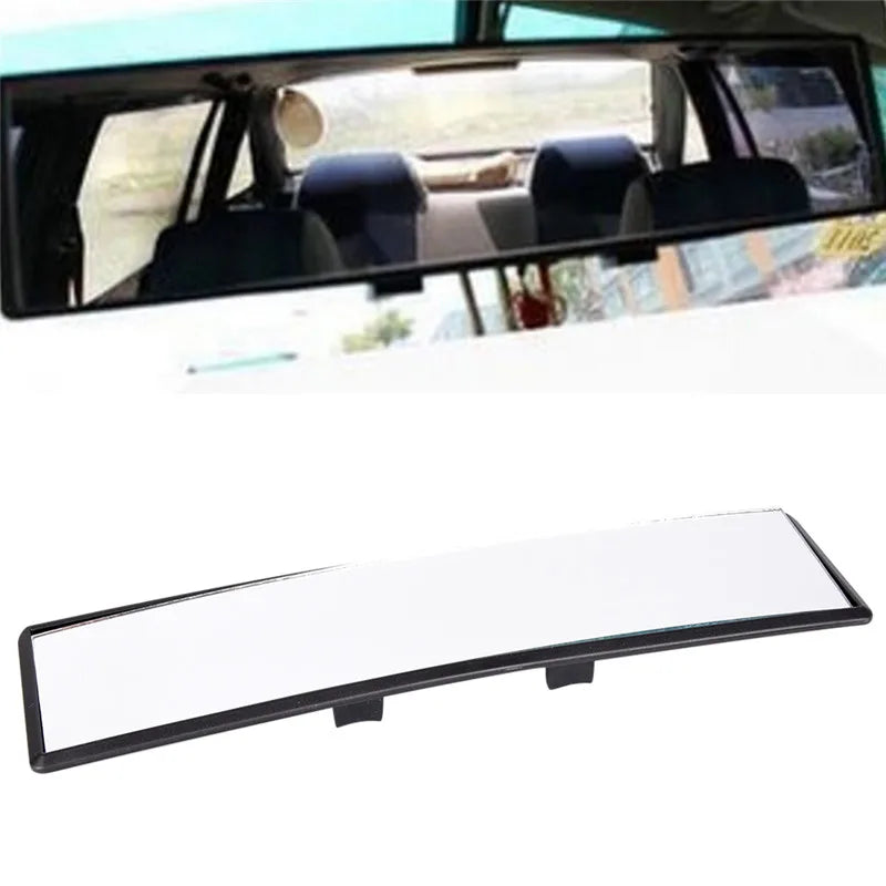 Universal 300mm Panoramic Curve Convex Interior Clip On Rear View Mirror Oasis Select
