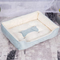 Household Convenient Mobile Pet Bed Pet Supplies Kennel for Small Medium and Large Dogs Warm Kennel Comfortable Pet Kennel Oasis Select Light blue-S