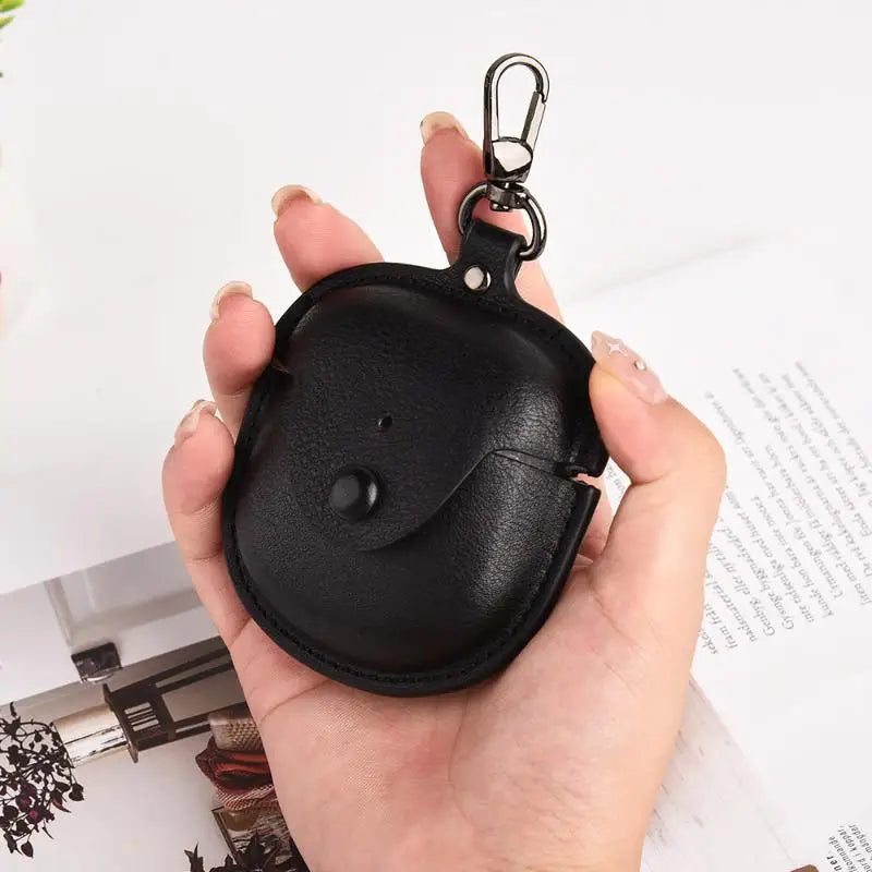 Leather Case for Bose QuietComfort Earbuds 2 + Carabiner Earbud Protective Case Oasis Select