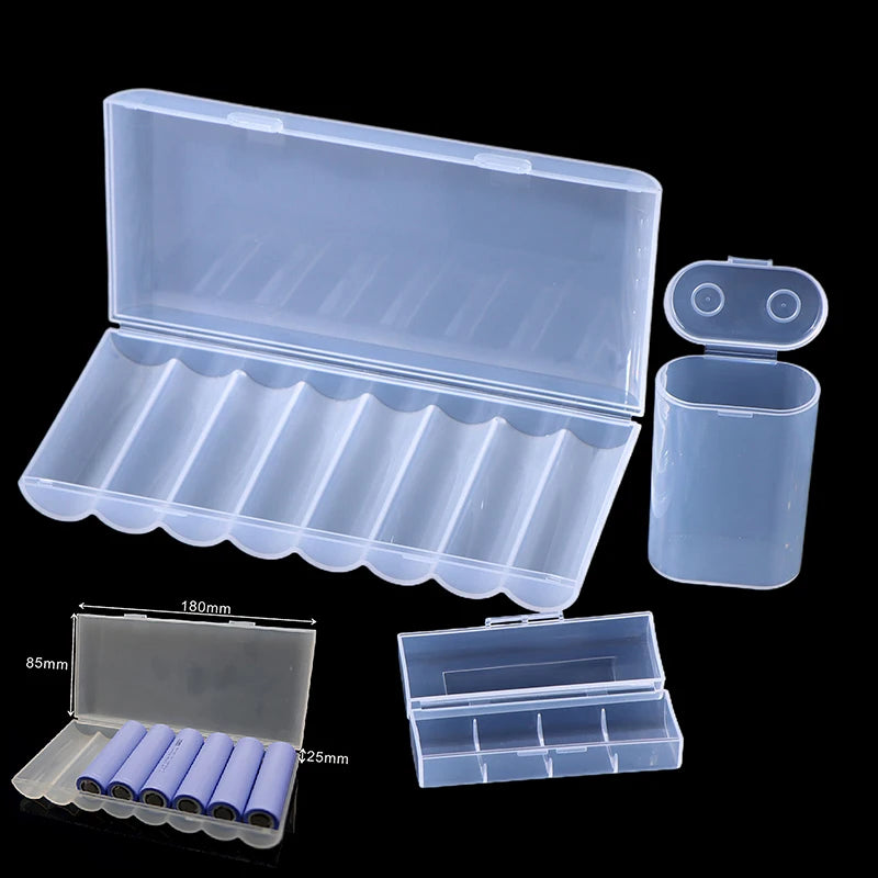 Durable Storage Box for 21700 Battery – 1 to 8 Section, made of High-Quality PP Plastic Oasis Select