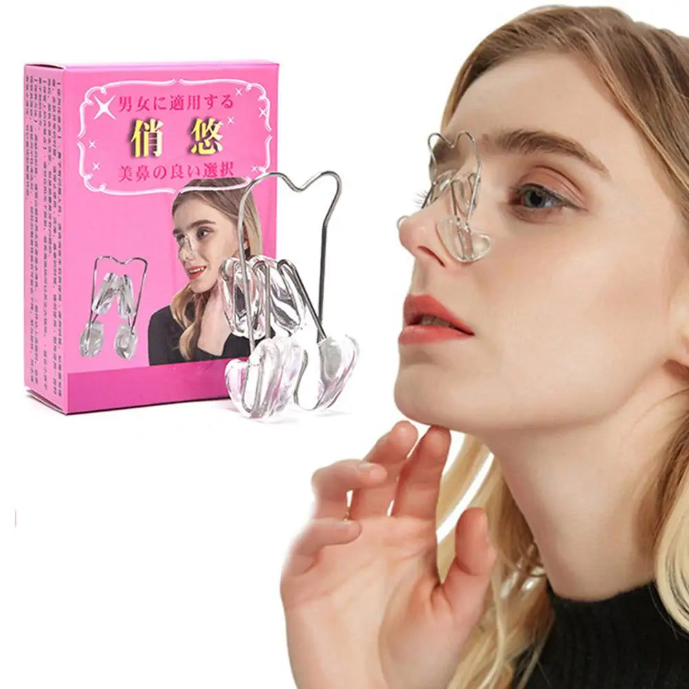 Silicone Nose Clip For Nose Tip Shaping Device Nose Straightener Nasal Bridge Booster Nasal Wing Reduction Corrector Nasal I0V2 Oasis Select