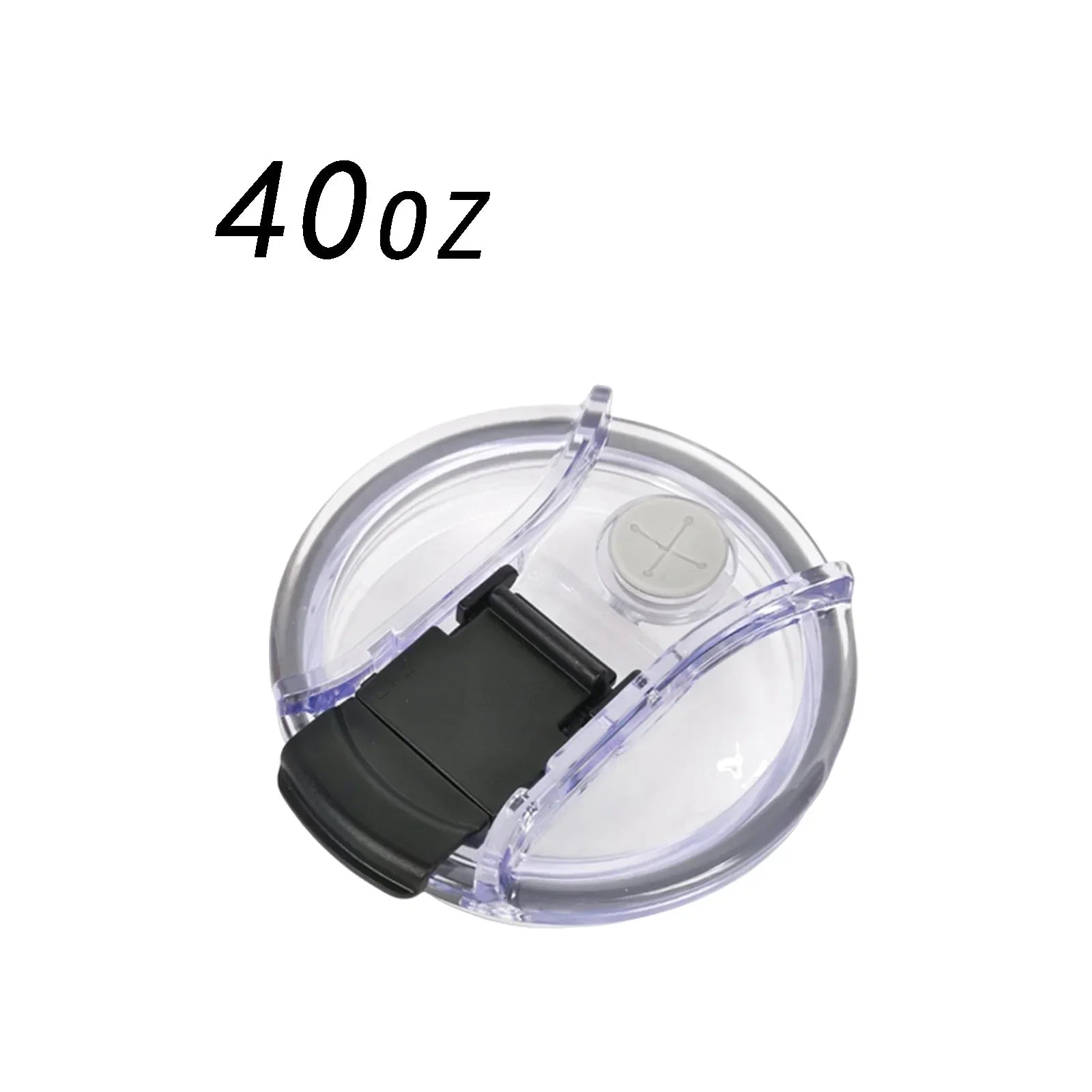 40oz Leakproof Flip Lid with Straw Hole & Snap Lock – BPA-Free