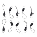 Anti-lost Small Sling Hanging Head Lanyard Cords Detachable Buckle Pendant Buckle Keychains Hooks Phone Straps Lanyard Oasis Select 10Pcs