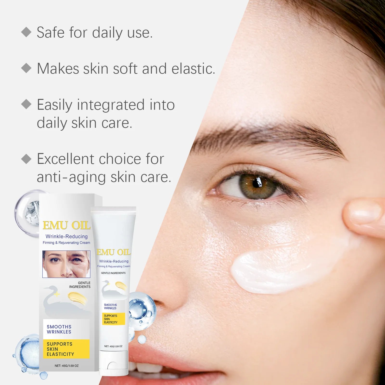 Deep Moisturizing Daily Face Cream – Nourishing & Soft | 45g