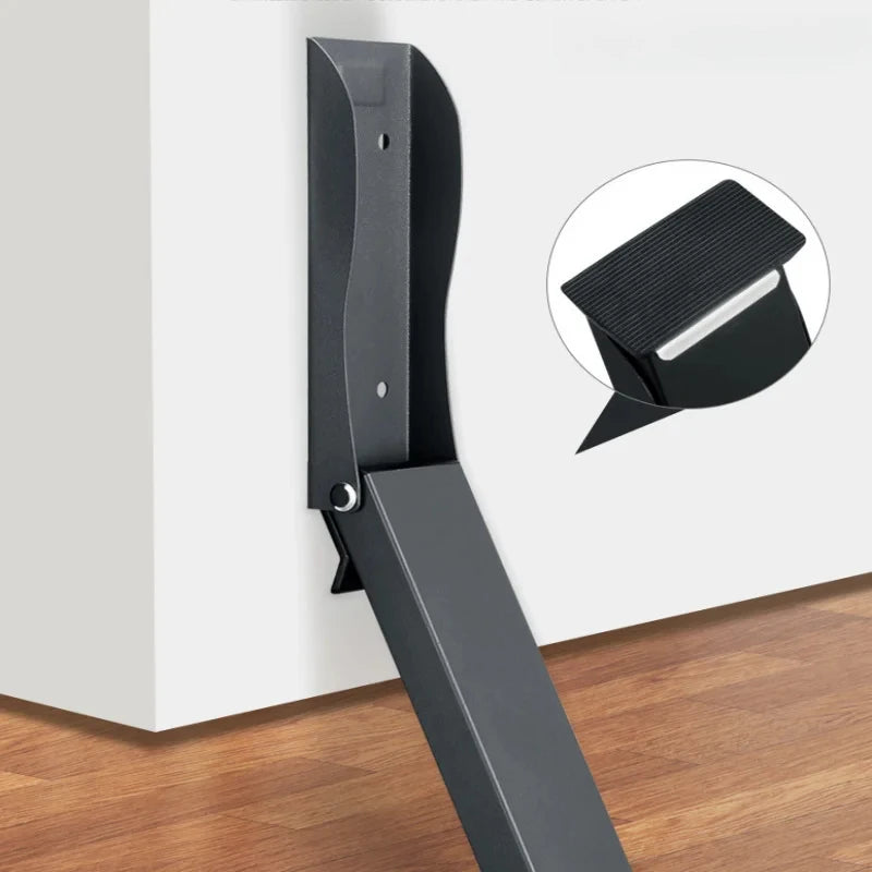 Metal Heavy-Duty Safety Door Blocker Anti-Collision Windproof Door Gap Stopper Sturdy Door Stop for Home Daily Use Oasis Select