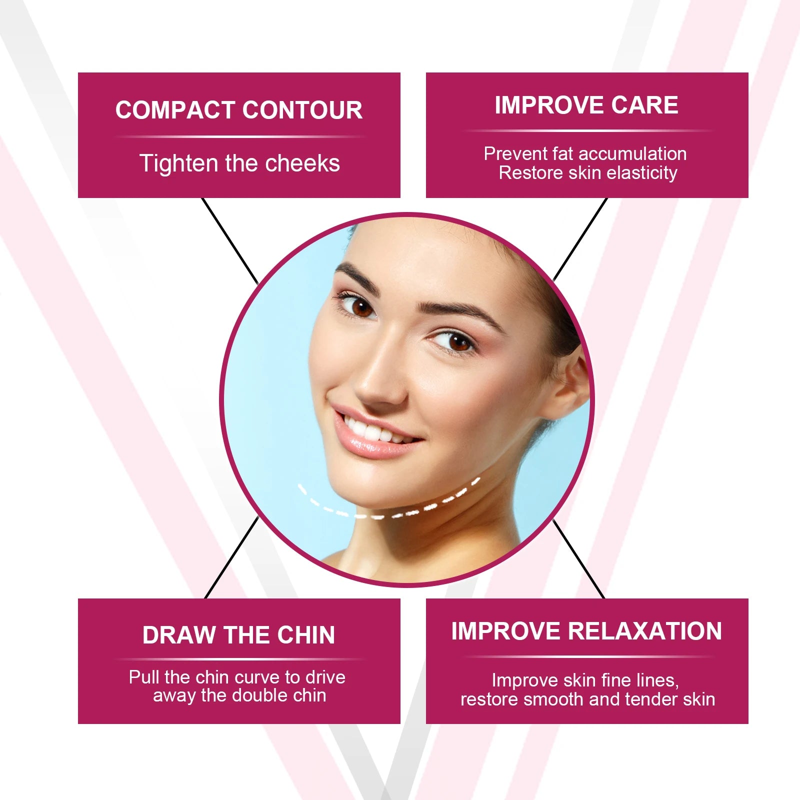 Jaysuing V-Face Firming Cream – Lift, Tighten & Double Chin Facial Firming Cream Oasis Select