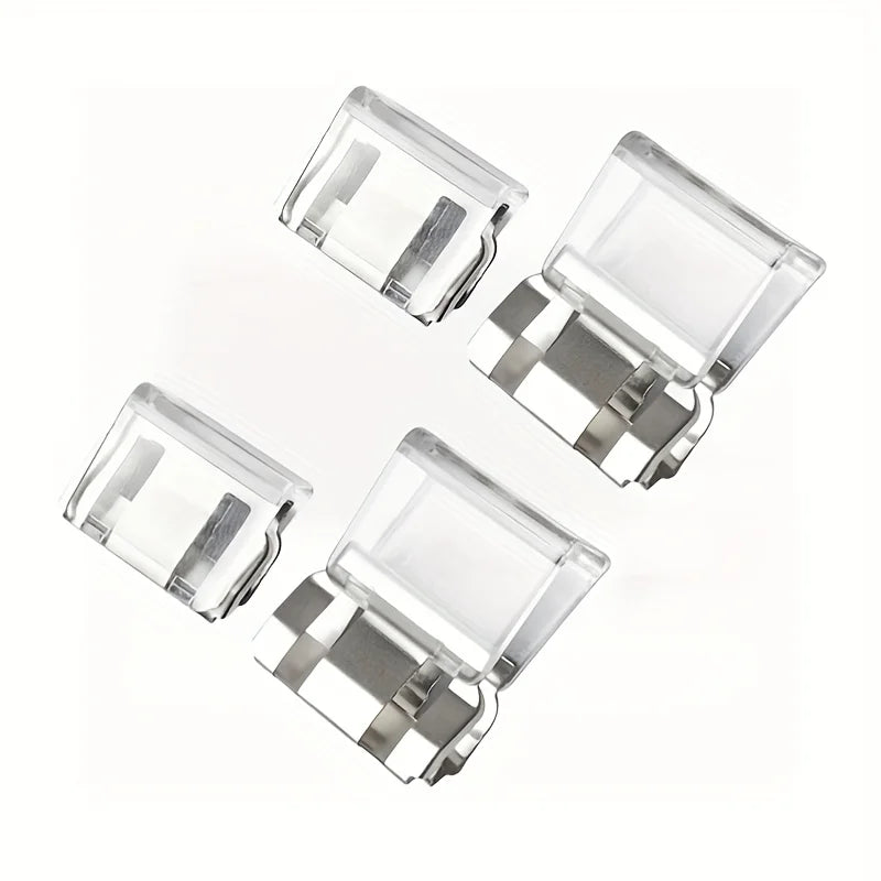Invisible Pants Clips, DIY Pants Hem Clips, Invisible Pants Short Clips, 2/4/6/10/20pcs for Anti-Slip Pants Hem Fixtures, Oasis Select 4pcs