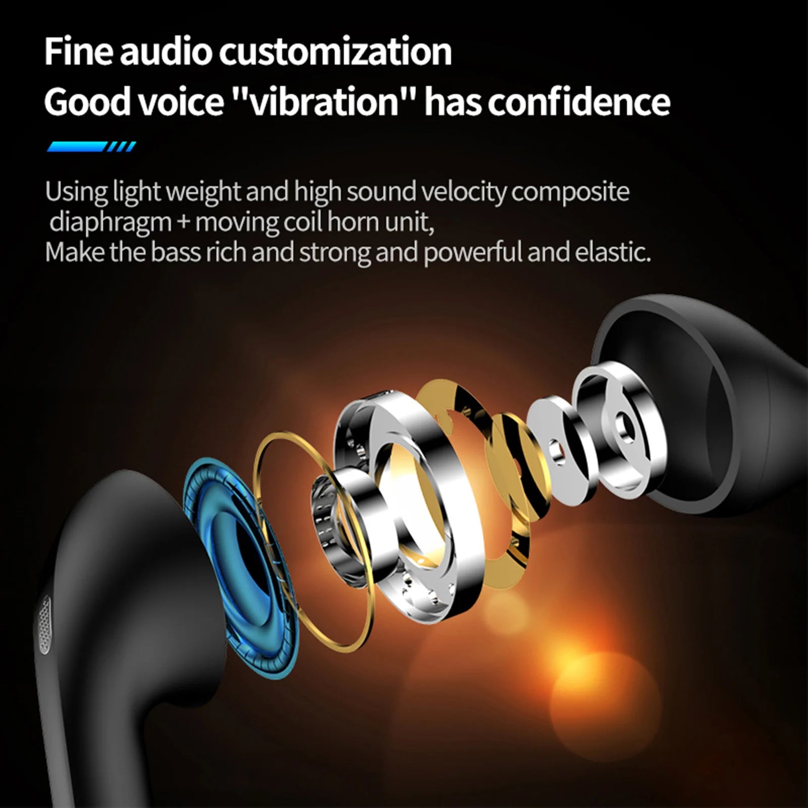 Wireless Translation Earbuds Real Time AI Translator Earbuds for 2 System Smart Phone One Click Recording Noise Cancelling Oasis Select