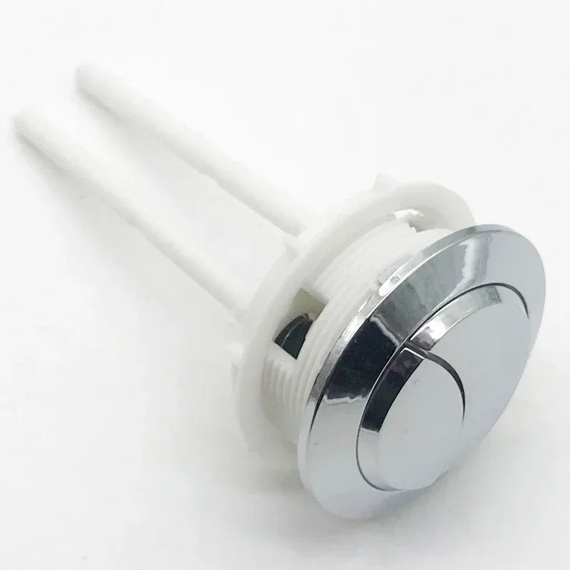 38 48 58MM Universal Double Push Button Toilet Flush Tank Cover Switch with Rods Premium Water Tank Accessory Replacement Part Oasis Select