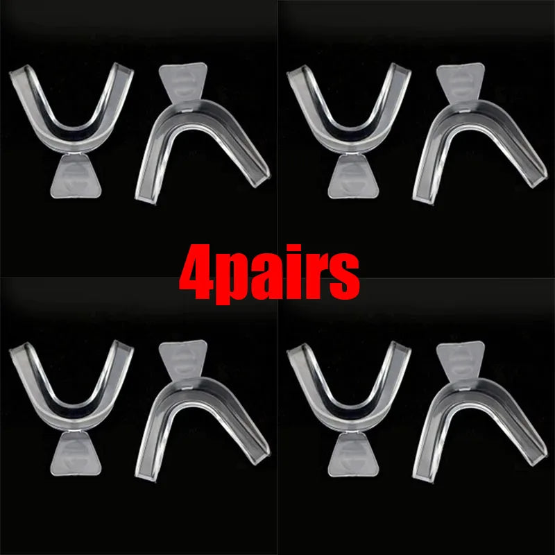 1/2/3/4/5/6pairs Transparent EVA Mouthguard - Breathable Sports Dental Protector For MMA, Boxing, Kickboxing, Taekwondo Training Oasis Select 4pairs