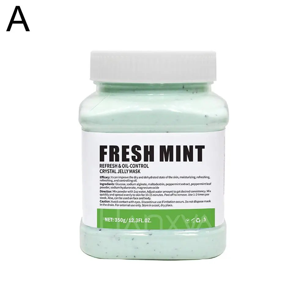 Gold Crystal Jelly Mask Powder 350g | Brightening & Hydrating Jelly Face Mask Oasis Select A
