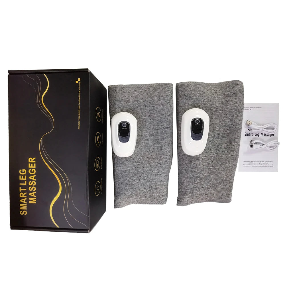 Wireless Air Compression Leg Massager – 3 Modes, 360° Calf