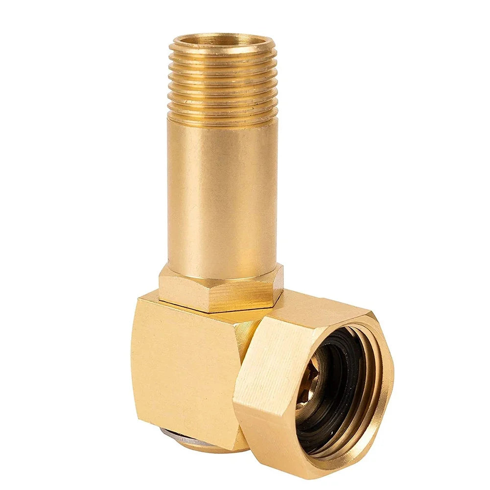 Garden Hose Adapter Practical Connector Garden Hose Adapter Brass Replacement Part Swivel Easy Installation Accessories Oasis Select United States