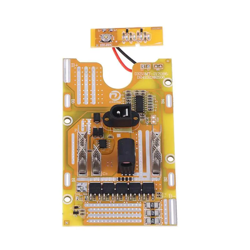 New Power Tools 21700 Lithium Battery PCB No Original For Protection Circuit Board BMS For Lomvum Zhipu Hongsong 21V Battery Oasis Select