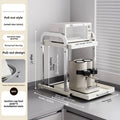 Multi-functional Stainless steel microwave oven rack, kitchen appliance countertop, pull-out storage shelf Oasis Select Drawingmodel32cm
