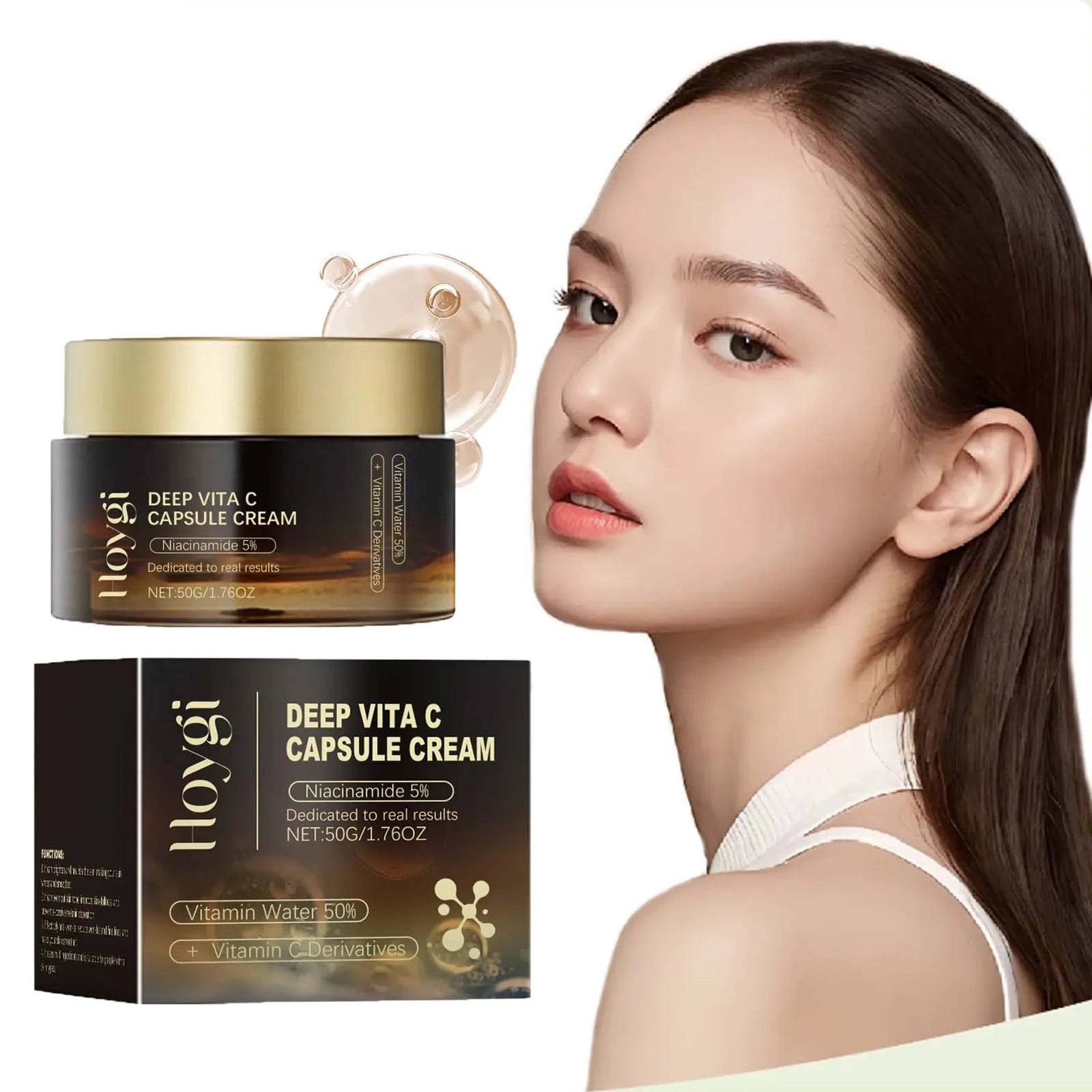 Niacinamide Face Cream Fade Dark Spot Lightening Melasma Even Skin Tone Shrink Pore Brightening Moisturizing Skin Care Cream Oasis Select