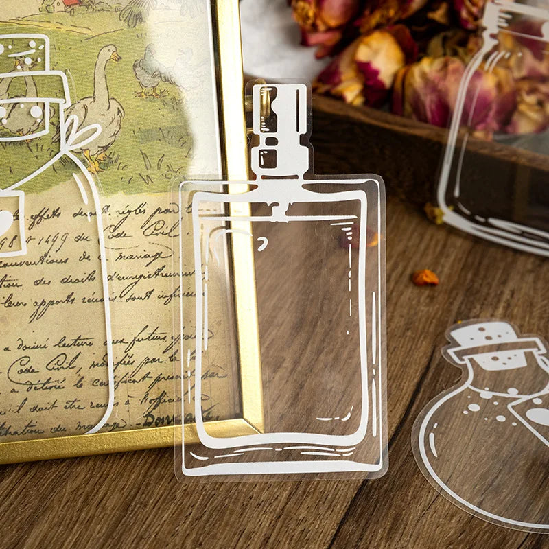 20pcs DIY handmade creative bookmarks, plant specimen collection cards, Carolfan transparent dried flower bookmarks Oasis Select