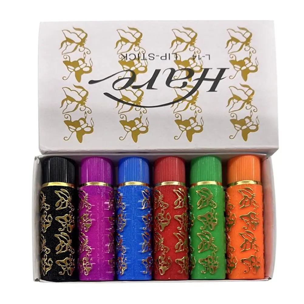 6 Colors Velvet Lipstick Magic Matte Lip Blam Color Mood Changing Sexy Lip Gloss Lasting Moisturizing Waterproof Lip Stick Oasis Select