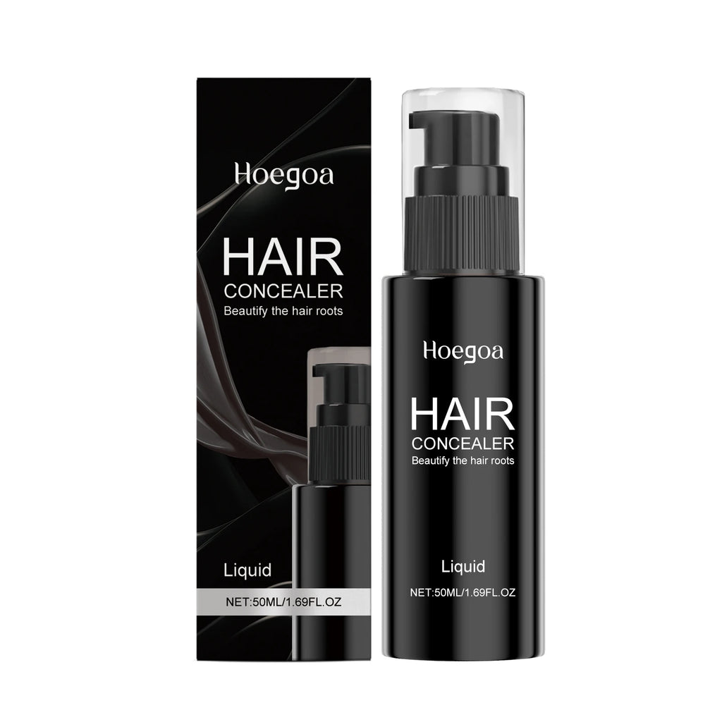 Hair Concealer Hairline Shadow Cover up Natural Color Rendering Easy to Clean Refreshing Hair Waterproof Hair Concealer Liquid Oasis Select 50ml boxed
