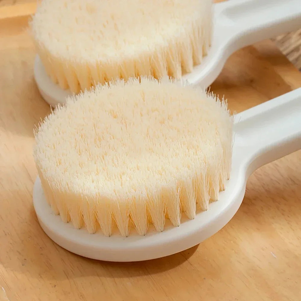 Long Handle Back Brush for Shower Soft Bristles Body Exfoliating Bath Brush Skin Health Shower Back Scrubber Bath Supplies Oasis Select