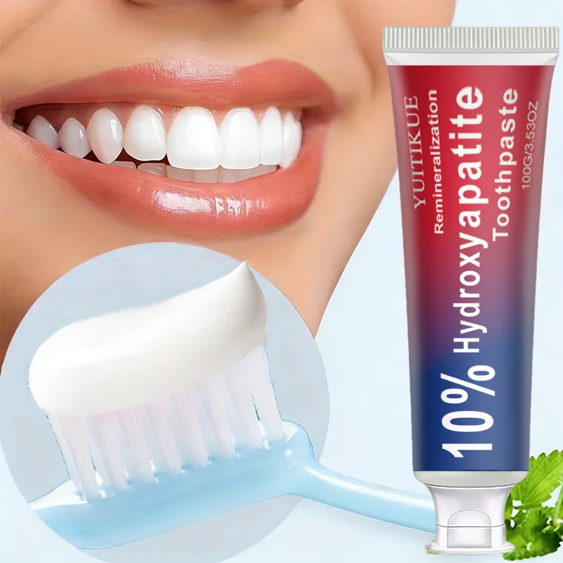 10% Hydroxyapatite Toothpaste – Enamel Repair & Whitening 100g
