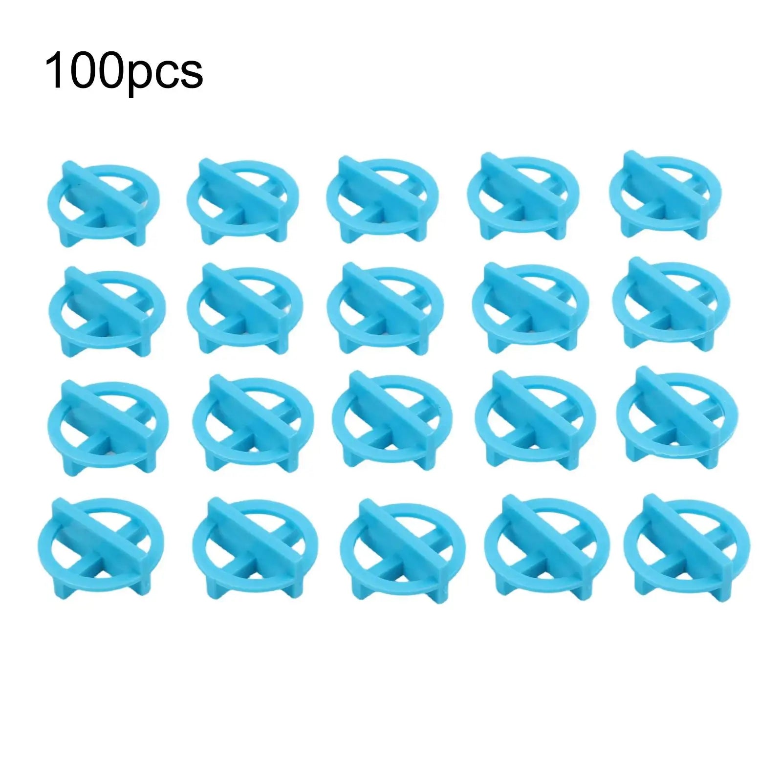 100xCeramic Tile Leveling System Spacers Clips Wedge For Tiling Fixing Floor Wall Gap Floor Fixing Construction Tool Oasis Select blue 3mm