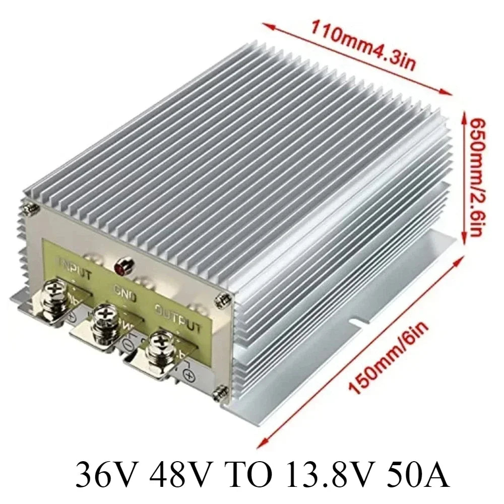 36V 48V TO 12V 13.8V 5A-60A Voltage Reducer Step Down DC DC Buck Converter 48 Volt to 13.8 Volt Buck Power Module Transformer Oasis Select 36V 48V TO 13.8V 50A China Mainland