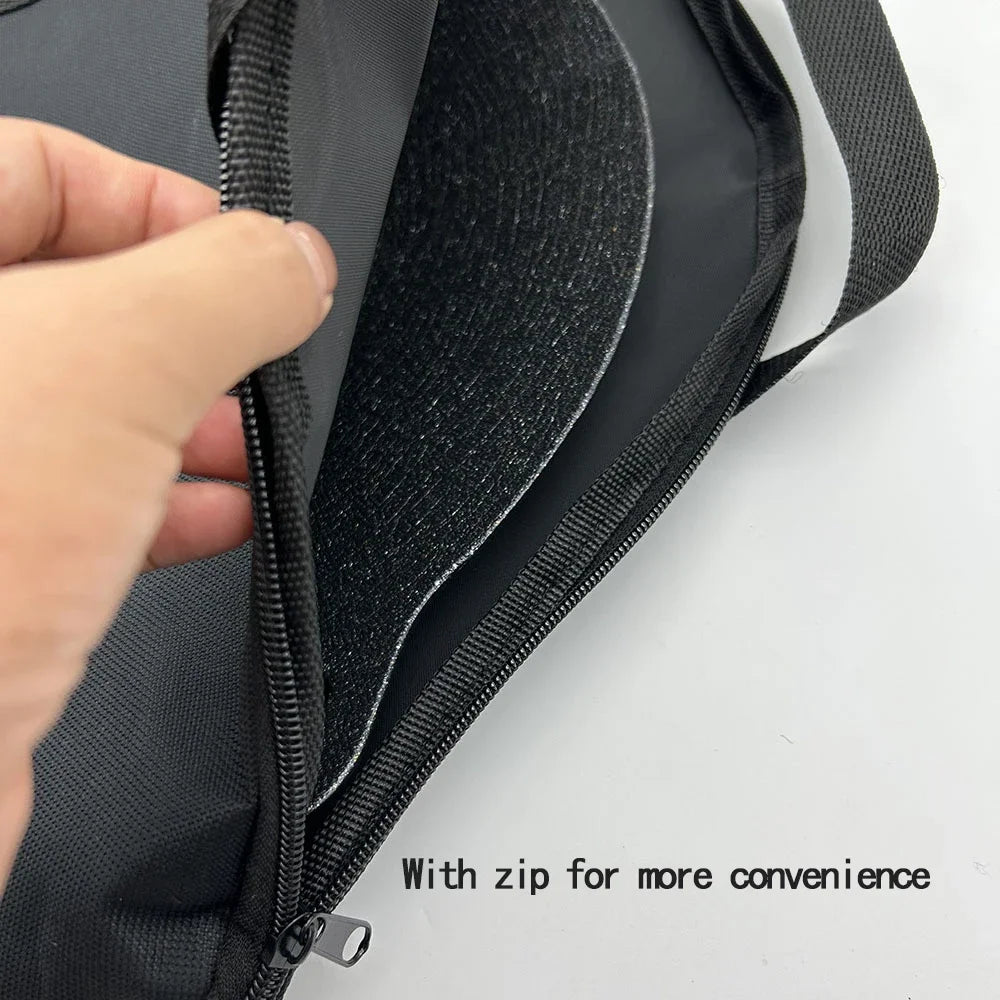 Baking Pan Storage Bag with Handle 600D Oxford Grilling Pan Pouch Wear-Resistant Waterproof 47x38cm Outdoor BBQ Tool for Kitchen Oasis Select