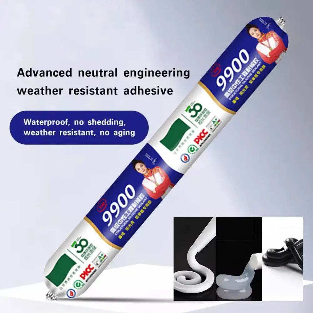Transparent Silicon Waterproof Sealant 9900 Structural Silicone Engineering Adhesive Quick Drying For Wall Stone Doors Adhesive Oasis Select