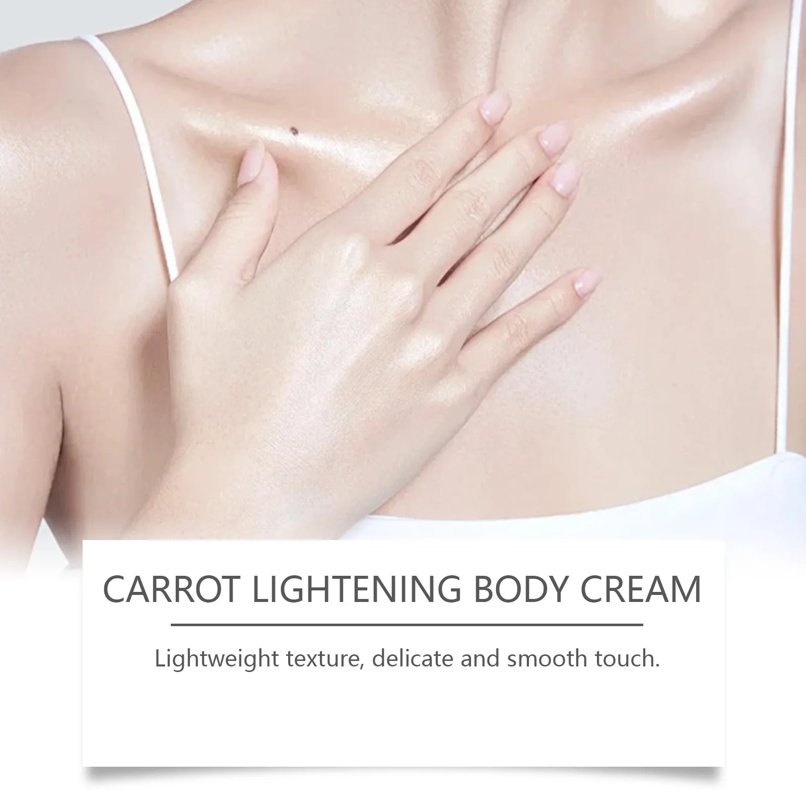 OceAura Carrot Body Cream – Brightening & Moisturizing Lotion