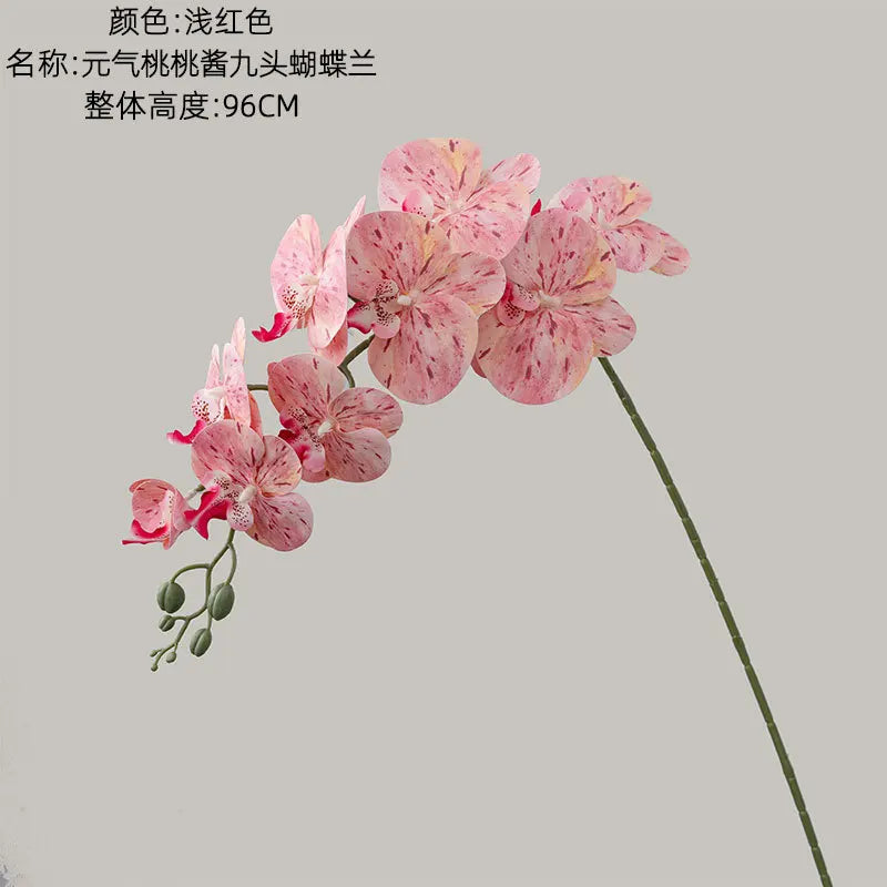 Real Touch Artificial Orchid Home Decor Wedding Decoration Oasis Select Blush Red