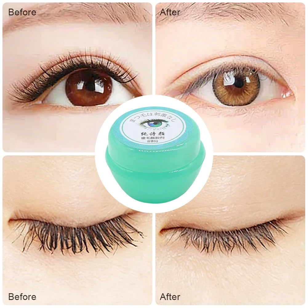 Eyelash Glue Remover Gel – Fast-Acting Lash Extension Adhesive