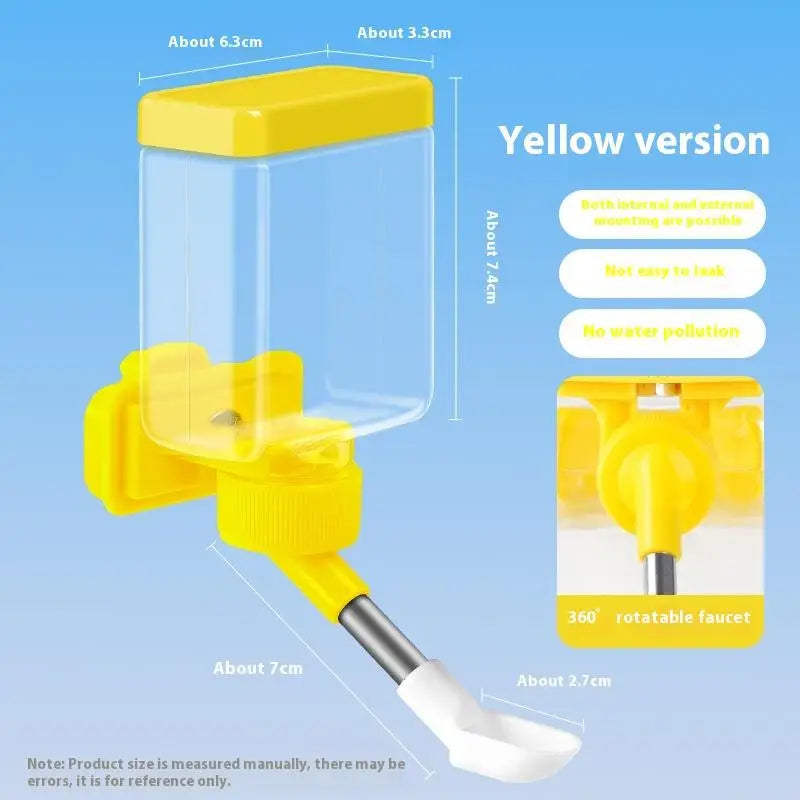 Bird Automatic Water Dispenser Cage Hanging Water Dispenser Easy To Clean Install Pets Water Dispensers Bird Cage Accessories Oasis Select A3